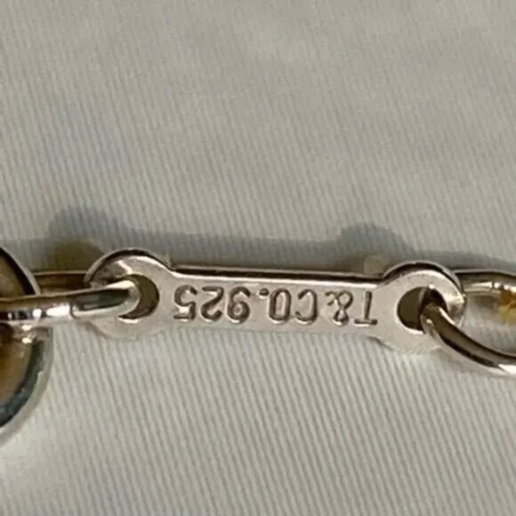 Tiffany & Co  Small  Cross Pendant Necklace - Picture 5 of 5
